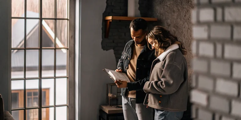 Borrower comparing mortgage rate, APR, fees, and total loan cost